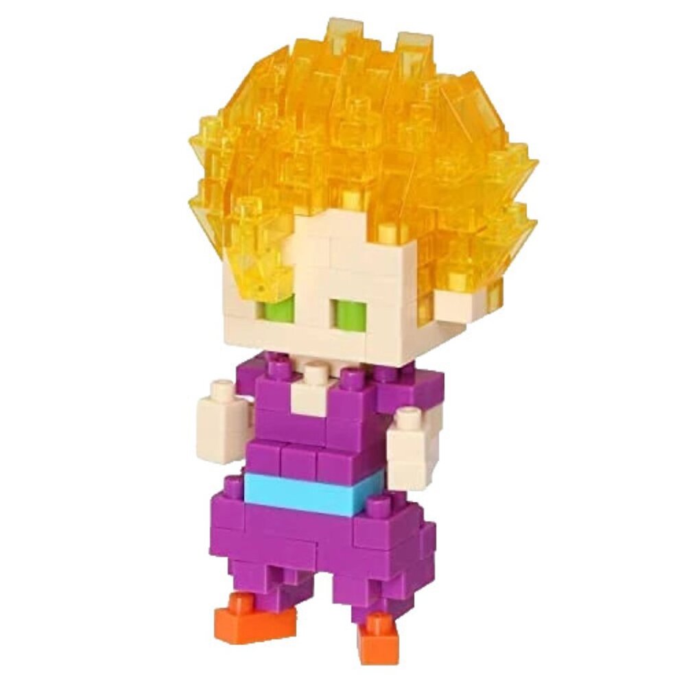 Nanoblock Dragon Ball Z Son Gohan Super Saiyan Character Collection Building Kit
